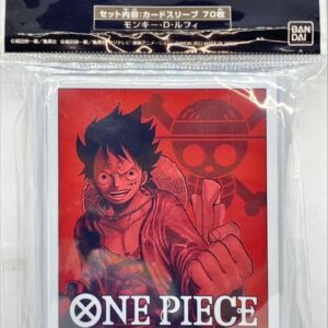 [Light Played] Sleeves "Monkey D. Luffy (Official Card Sleeve 1)" 70 pieces [Supply] {-} [[Light Played] Supply]