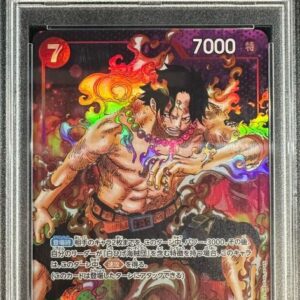 [PSA 10 Graded] Portgas D. Ace (Parallel/Red background/Manga picture) [SR/P] {OP02-013} [Other]