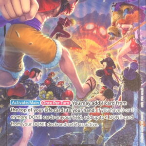 Monkey D. Luffy (unopened/English version/illust:tatsuya) [L] {OP05-060} [Monkey DLuffy]