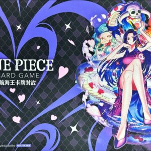 [Light Played] Playmat "Boa Hancock (Black background/Chinese version/Official shop opening commemorative item)" [Supply] {-} [[Light Played] Supply]