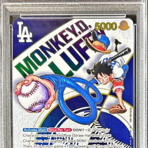 [※Difficult condition/PSA 10 Graded] Monkey D. Luffy (English version/Dodgers) [L] {EB02-010} [Other]