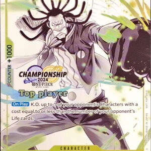Gedatsu (English version/Black and white/Top Player/CS2024/illust:kankurou) [R] {OP05-102} [Gedatsu]