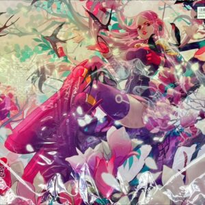 Playmat "Jewelry Bonnie (Chinese version 3rd ANNIVERSARY SET)" [Supply] {-} [Supply]