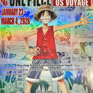 Monkey D. Luffy (Unopened/English version/COLLEGE BASKETBALL US VOYAGE) [P] {P-055} [Monkey DLuffy]
