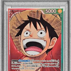[PSA 10 Graded] Monkey D. Luffy (Parallel/Manga art) [L/P] {OP13-001} [Other]