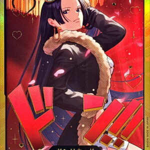 Don!! Card (Gold frame/Full body tiara facing right/Hancock) [-] {-} [Don Card Kinwaku Zenshin Tiara Migimuki Hancock]
