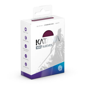 “KATANASleevesStandardSize (Radiant Plum)” 100 pieces [Supply] {-} [Supply (Others)]