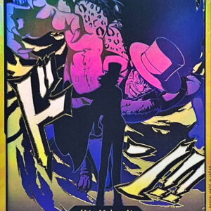 [NM-] Don!! Card (Gold frame/Shadow picture/Lucci) [-] {-} [[NM-] Don Card Kinwaku Kageelucci]