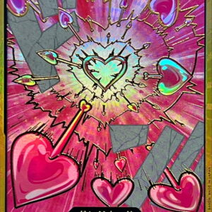 [NM-] Don!! Card (Gold Frame/Pink Heart/Hancock) [-] {-} [[NM-] Don Card Kinwaku Pink Heart Hancock]