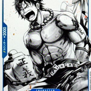 Portgas D. Ace (Parallel/Black and white version) [C/P] {ST22-010} [Portgas DAce]